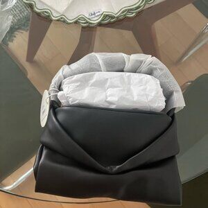NWT black kiss bag from Staud comes with dust bag